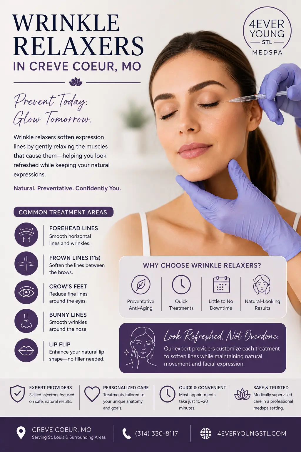 wrinkle relaxers in creve couer mo