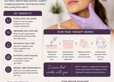 PDGF Therapy Skin Rejuvenation in Creve Coeur, MO – Why Growth Factor Therapy Is Changing the Future of Anti-Aging Treatments