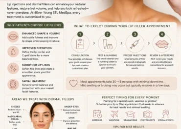 Lip Injections Near Me in Creve Coeur, MO – A First-Timer’s Guide to Natural Dermal Fillers