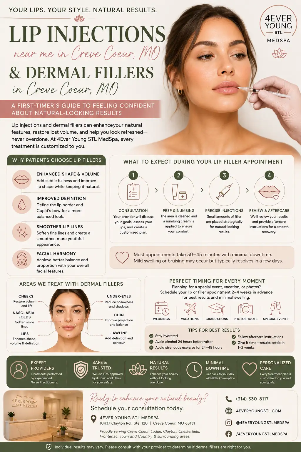 dermal fillers near creve couer mo