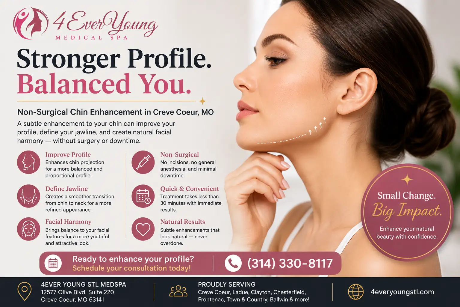 Non-Surgical Chin Enhancement in Creve Coeur, MO