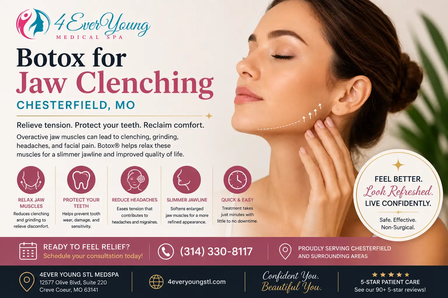 botox for jaw clenching Chesterfield MO