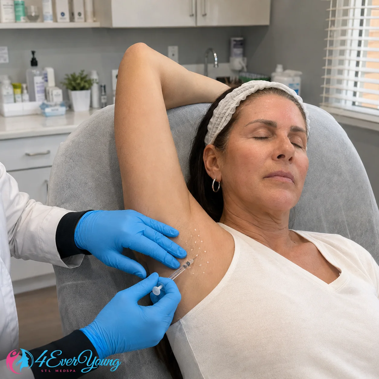 Botox Injections for Underarm Hyperhidrosis Creve Coeur MO