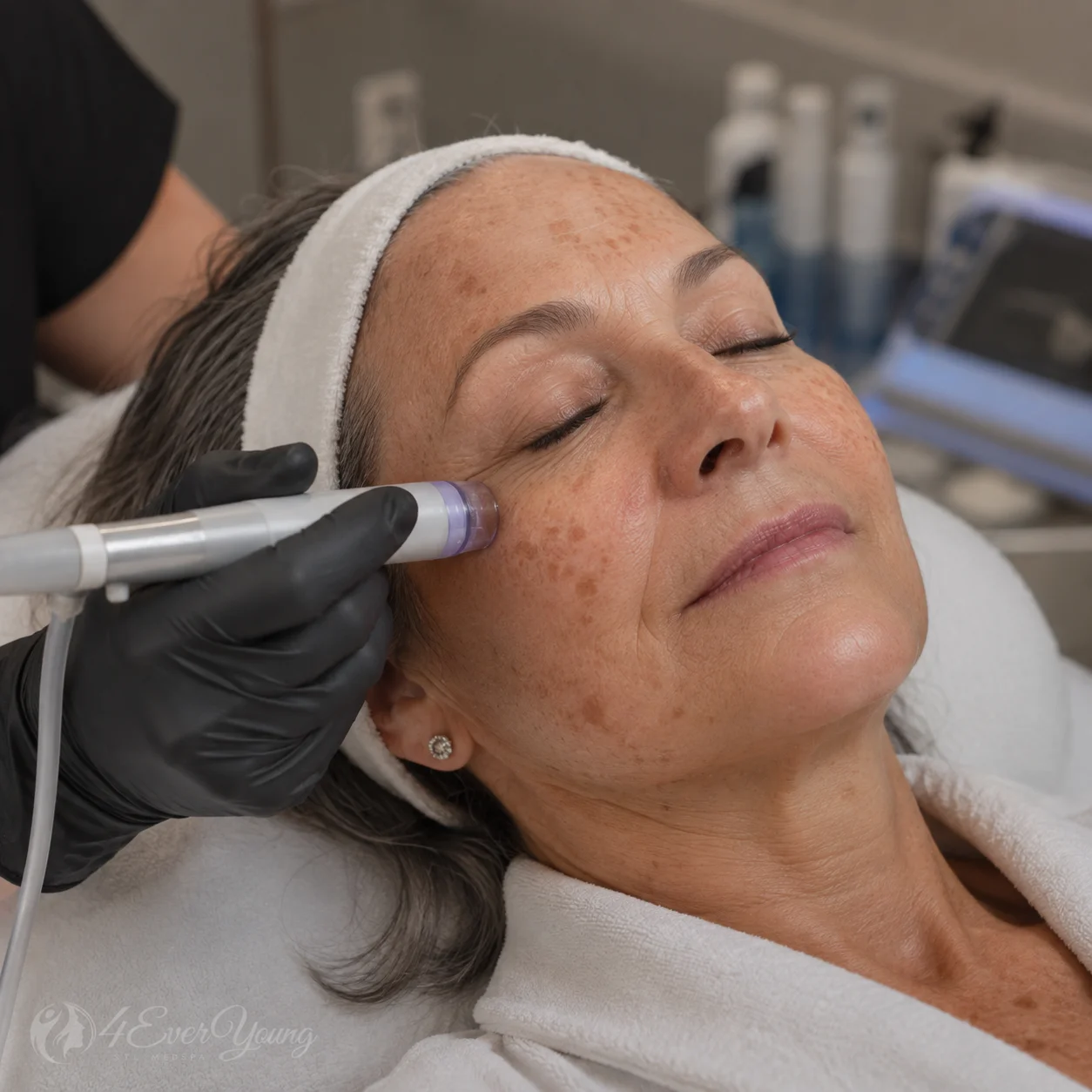 Microneedling for Age Spots and Skin Brightening Creve Coeur MO