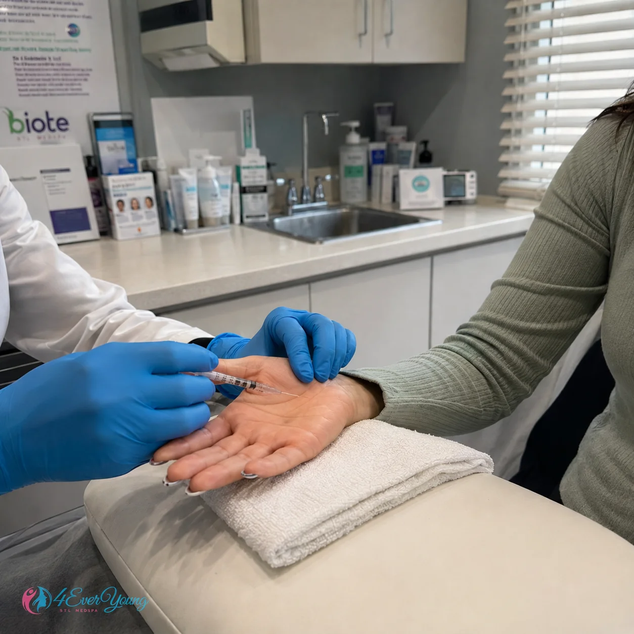 Palmar Hyperhidrosis Hand Sweating Treatment Creve Coeur MO