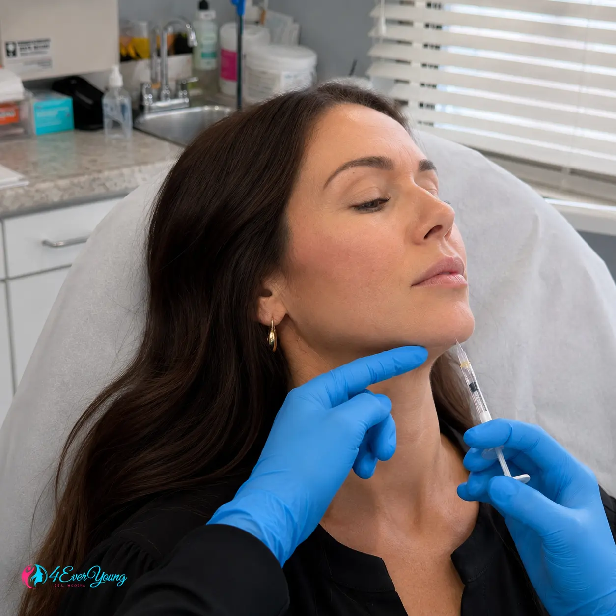 weak chin definition enhancement dermal filler treatment creve coeur mo