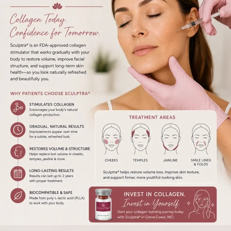 sculptra filler in creve couer mo